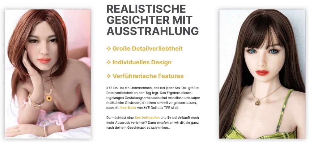 Gesicht 6YE Dolls
