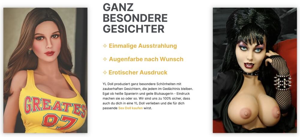 Gesichter YL Dolls