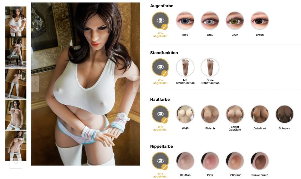 HR Doll Konfigurator