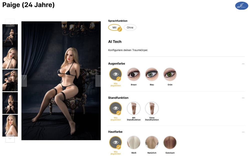 Paige - AI Tech Dolls